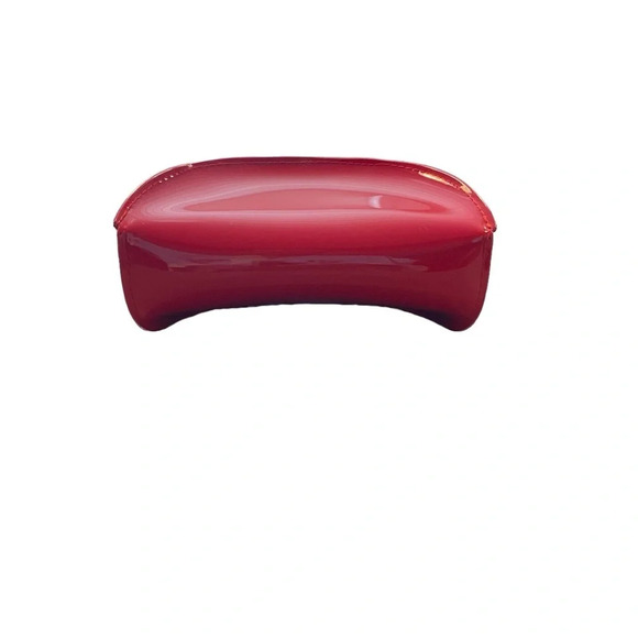Moschino red patten leather sunglasses case - Picture 2 of 12